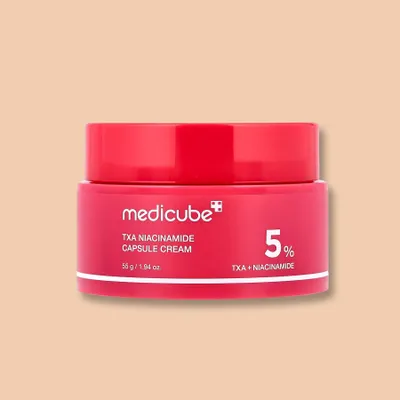 Obrázok produktu pre Medicube TXA Niacinamide Capsule Cream rozjasňujúci krém s kyselinou tranexamovou 55 g