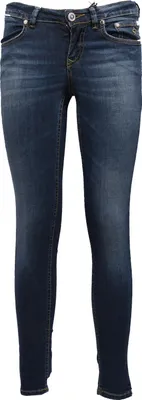 Productafbeelding van 2869Z damesjeans van SIVIGLIA, model 599, skinny fit, vintage blauwe broek voor dames