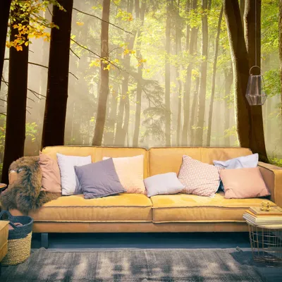 Produktbild von Basera Fototapete Waldmotiv 100403-98, Vliestapete, 400x309 cm