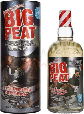 Produktbild von Douglas Laing BIG PEAT Islay Blended Malt Limited Christmas Edition 2021 52.80 %  0,70 lt.