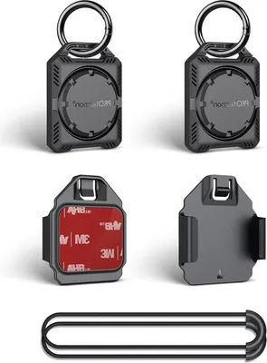 Immagine prodotto di Porta AirTag impermeabile IPX8 con portachiavi