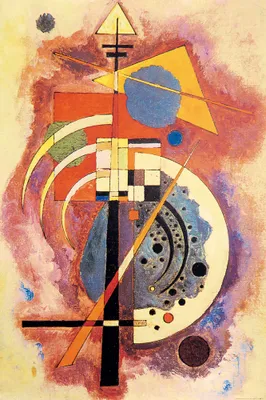 Obrázek produktu pro Wassily Kandinsky umělecký obraz - Hommage An Grohmann, 1926 (180 x 120 cm)