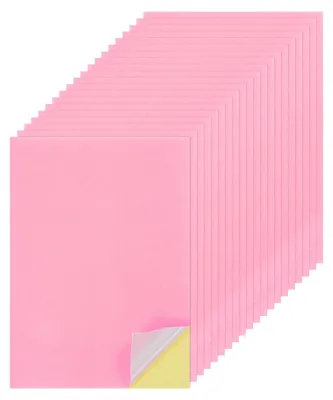Immagine prodotto di 50 adesivi stampabili - carta per cartoncino, ideali per progetti creativi