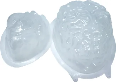 Obrázek produktu pro Forma na pudink s mozkem a srdcem, sada 2 kusů