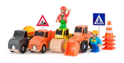 Immagine prodotto di Set di macchinine - Macchine da costruzione, 12 pezzi