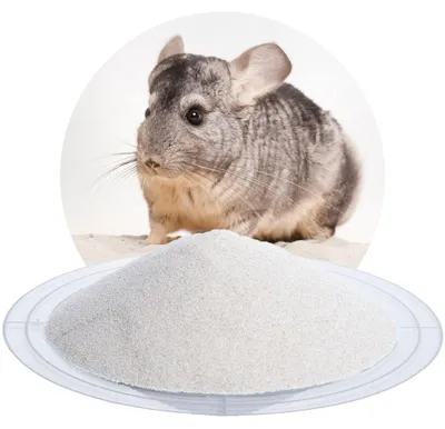 Produktbild von Schicker Mineral 25 kg Chinchillasand natur 0,1-0,3 mm Sand Badesand samtweich Fellpflege keimfrei