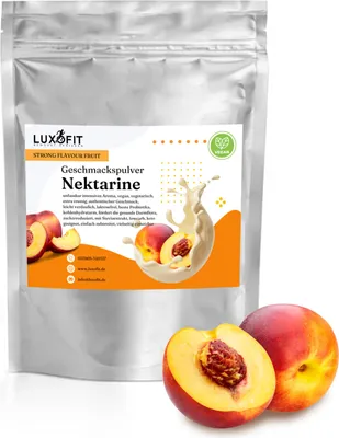 Produktbild von Nektarine Geschmackspulver Fruit Flavour kalorienarm 300 g