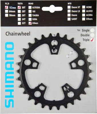 Immagine prodotto di SHIMANO FC-R563 30 denti nera - cambiata precisa per gruppi compatti...
