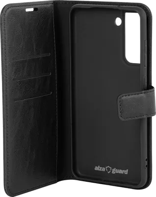 Image de AlzaGuard Book Flip Case pour Samsung Galaxy S21 FE noir