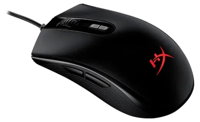 Zdjęcie produktu dla HyperX Pulsefire Fuse – bezprzewodowa mysz dla graczy (czarna), Oburęczny, Optyczny, RF Wireless + Bluetooth, 12000 DPI, Czarny