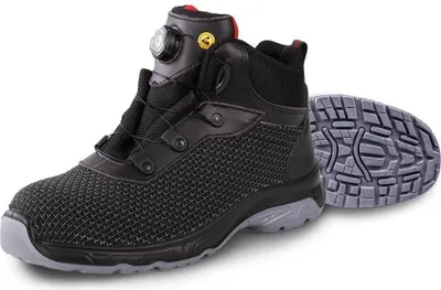 Produktbild von Hase BARCELONA, S3 ESD-Sicherheitshochschuh mit Rotor-Verschluss, Größe 44