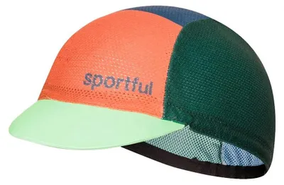 Image de Casquette Sportful Classic verte et orange Verte et orange Taille unique
