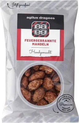 Produktbild von agilus dragees Feuergebrannte Mandeln 140g