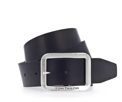 Obrázek produktu pro Tom Schneidermänner -Kožený pásek na opasku Bolec kůže 40 mm Černá TG1016R57
