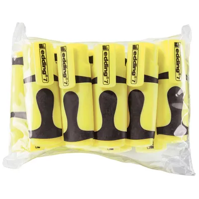 Produktbild von Edding Textmarker Mini 7 1-3 mm pastellgelb 10er-Polybtl.