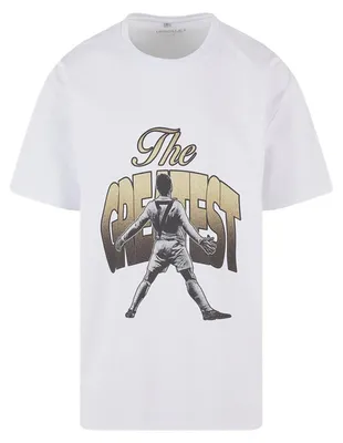Image de Mister Tee - T-shirt pour hommes "The Greatest", coupe ample, modèle TN1852 (Taille L), couleur blanche