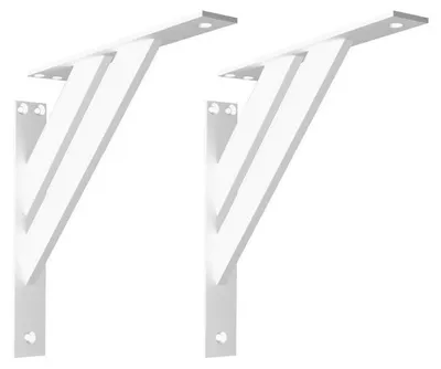 Produktbild von Dekorative Wandregalträger 240 mm, Set von 2 Stück