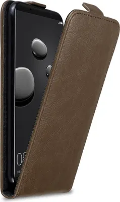Obrázek produktu pro Cadorabo pouzdro pro Huawei MATE 10 PRO Protective Cover in Brown Flip Case Obal na mobilní telefon