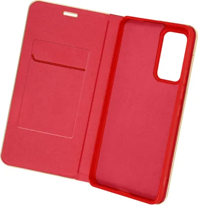 Produktbild von Avizar, Klappetui mit Kartenfach und Standfunktion für Xiaomi 12 Lite, Rot