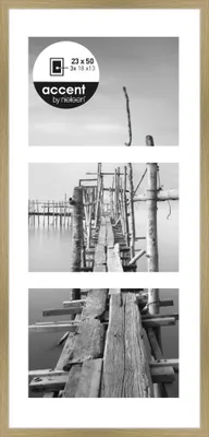 Obrázok produktu pre Drevená fotogaléria Aura 3 fotografie 13x18 cm dub