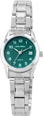 Produktbild von Alain Miller Damenuhr mit Gliederarmband, Edelstahl