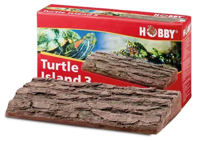 Produktbild von Dekoratives Schildkröteninselchen für Aquarien, 40,5 x 22 cm