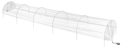Obrázok produktu pre Fóliový tunel pre záhradu – skleníkový tunel – 300 × 60 × 40 cm – 1 kus