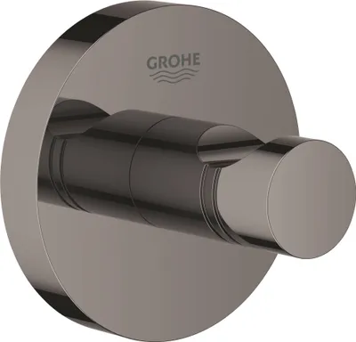 Produktbild von GROHE ESSENTIALS, Drinnen, Kleiderhaken, Graphit, Metall, Kreis, 1 Stück(e)