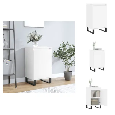 Obrázek produktu pro vidaXL Příborník bílý 40x35x70 cm materiál na bázi dřeva - Příborníky