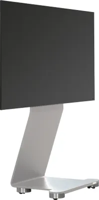 Immagine prodotto di Supporto TV di design Wissmann Swing Art 120-ST con rotelle (argento) per TV da 40" a 65"