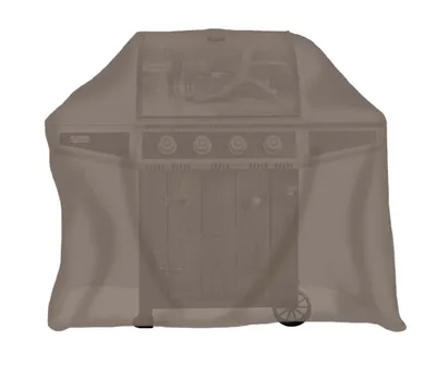 Produktbild von tepro Abdeckhaube Universal für Gasgrill extra tief, taupe (62,2 x 142,2 x 111,7 cm)