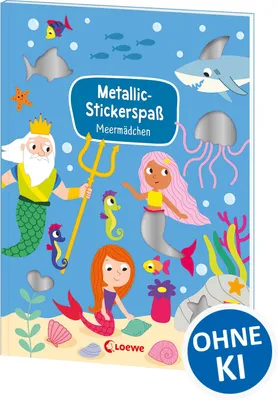 Produktbild von Metallic-Stickerspaß - Meermädchen