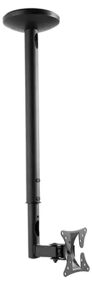 Image de Support plafond pour écran TV 13-36" pivotant, inclinable, réglable en hauteur, DEHA-410-B