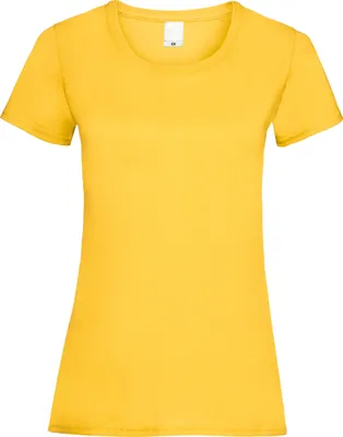 Image de Femmes Value Fitted T-shirt manches courtes loisirs BC3901 (XL) (Or)