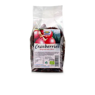 Immagine prodotto di Mirtilli rossi 250 g