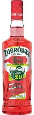 Obrázok produktu pre Likér Zubrowka s príchuťou čerešní, limetky, 500 ml