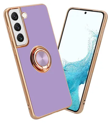 Immagine prodotto di Cadorabo custodia protettiva per Samsung Galaxy S21 PLUS custodia in viola cover fotocamera protezione supporto auto magnetico