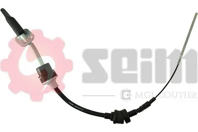 Produktbild von SEIM 701293 Kupplungsseil Seilzug für FIAT FIORINO Kasten (146) 698/215mm