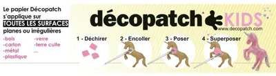 Immagine prodotto di Targhetta frontale FR Decopatch KIDS