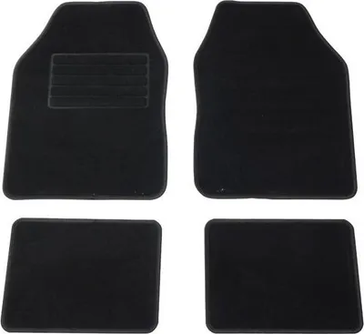 Produktbild von Carpoint Fußmatten Universel Malibu Schwarz