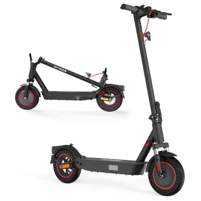 Obrázek produktu pro EV10Z ABE E Scooter with road approval, 10'' Flatbar Electric Scooter ABE, Electric Scooter Adults with App& LED Display 400W Motor 10,4AH 20 KM/H