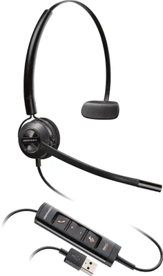 Obrázok produktu pre Poly Headset EncorePro HW545 monaural USB-A
