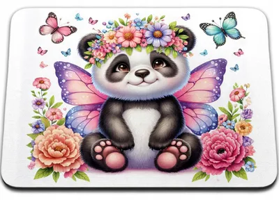 Zdjęcie produktu dla Podkładka Pod Myszkę 24 X 20 - Zwierzęta Panda