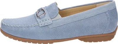 Produktbild von Sioux Cortizia-723-H Slipper in Übergrößen Blau66977 große Damenschuhe, Größe:41