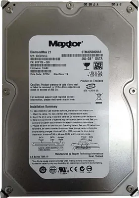 Immagine prodotto di Seagate Stm3250820as Hard Disk Hdd 250gb Sata 3,5" Computer Desktop Fisso Dvr