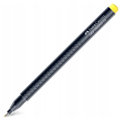 Image de Faber-Castell 151607 FABER-CASTELL Finepen Grip 0.4 kadmiumgelb 10Stk.