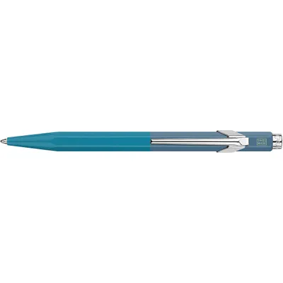 Obrázek produktu pro CARAN D'ACHE Kuličkové pero "849 Paul Smith", cyan / steel, NM0849.342