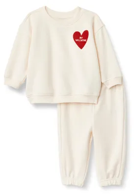Obrázok produktu pre A. Súprava pre bábätká unisex od značky Essentials x Sofia Grainge, pozostávajúca z mikiny a teplákov, farba: [tu by mala byť farba]