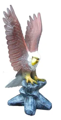 Produktbild von USA Adler Falke Abstrakte moderne Statue Figur Greifvogel Garten Deko 100cm