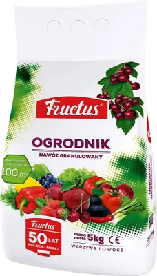 Zdjęcie produktu dla Nawóz uniwersalny FRUCTUS Ogrodnik 5kg